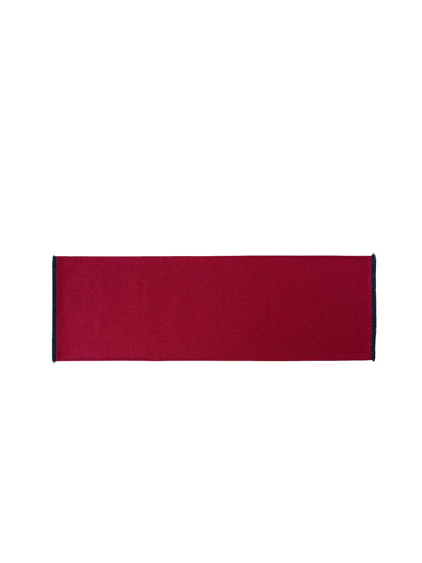 SANDER | Tischläufer Brim 33x100cm Apfel | dunkelrot